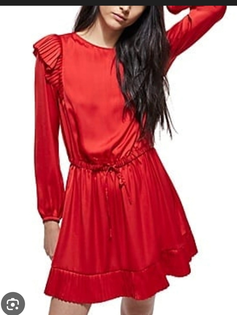 The Kooples Red Sleeveless Dress